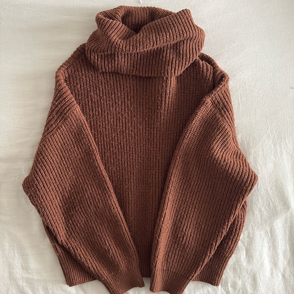 Turtleneck Knit Sweater